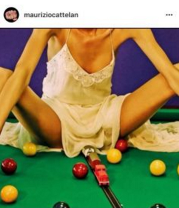 Maurizio Cattelan provoca Instagram. Ecco il suo “The single post” Maurizio Cattelan provoca Instagram. Ecco il suo “The single post”