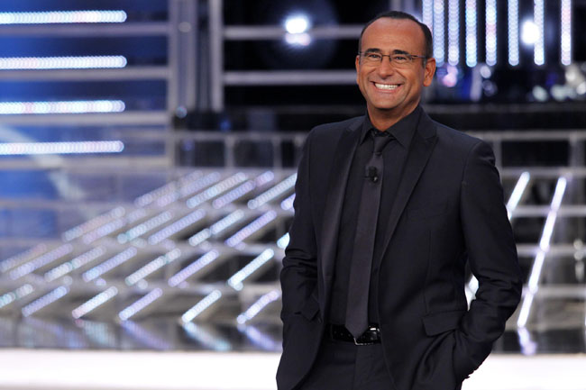 Ascolti tv, Auditel: Carlo Conti vola con Tale & quale show Ascolti tv, Auditel: Carlo Conti vola con Tale & quale show