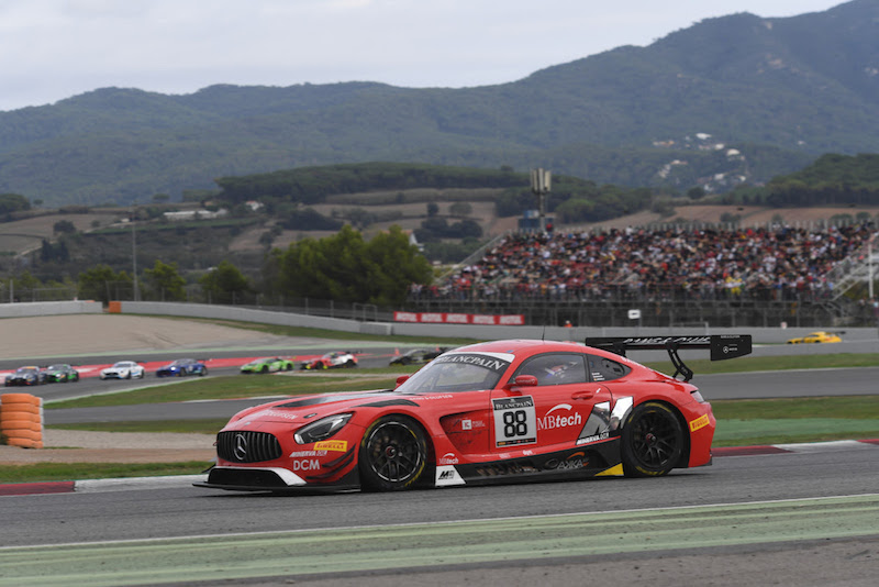 La Lamborghini del team Grasser gommata Pirelli vince il Blancpaint GT