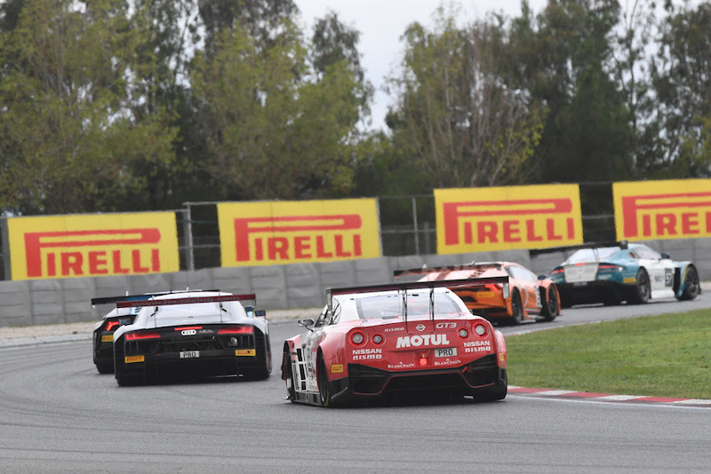 La Lamborghini del team Grasser gommata Pirelli vince il Blancpaint GT