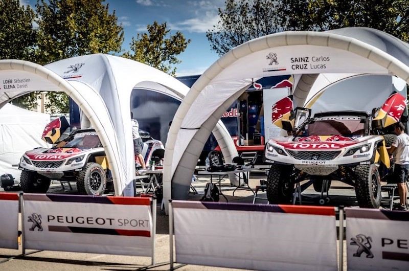 Rally del Marocco,i Leoni di Peugeot si preparano all’attacco Rally del Marocco,i Leoni di Peugeot si preparano all’attacco