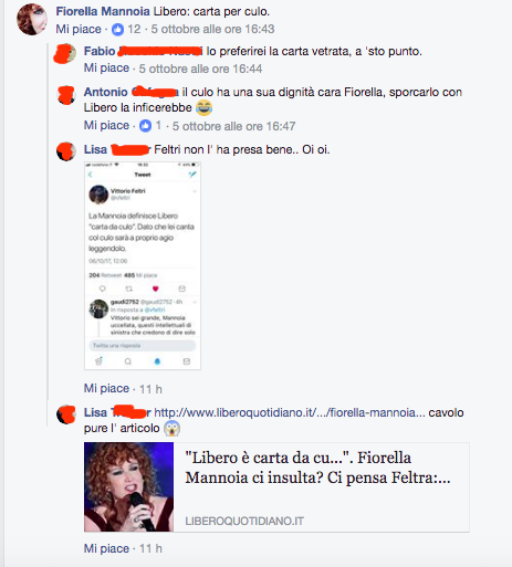 feltri mannoia culo