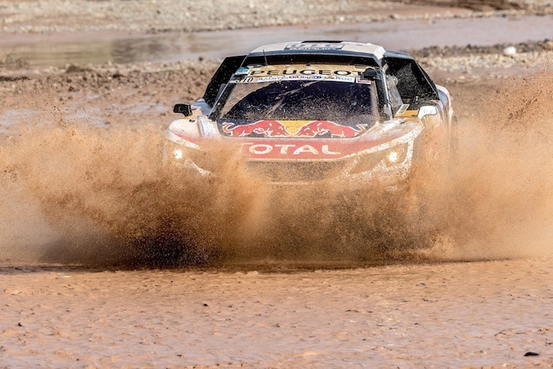 Rally del Marocco: Loeb e la Peugeot 3008DKR vincono la seconda tappa Rally del Marocco: Loeb e la Peugeot 3008DKR vincono la seconda tappa