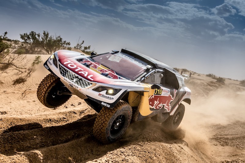 Rally del Marocco, anche nella terza tappa Peugeot a podio Rally del Marocco, anche nella terza tappa Peugeot a podio