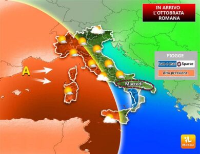 Previsioni meteo, in arrivo l’ottobrata romana