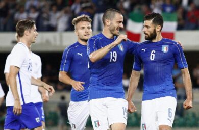 Albania-Italia 0-1, Candreva gol nel nulla. PLAYOFF, le possibili avversarie