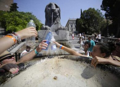 Con l’ottobrata romana torna la siccità: niente pioggia fino a fine ottobre
