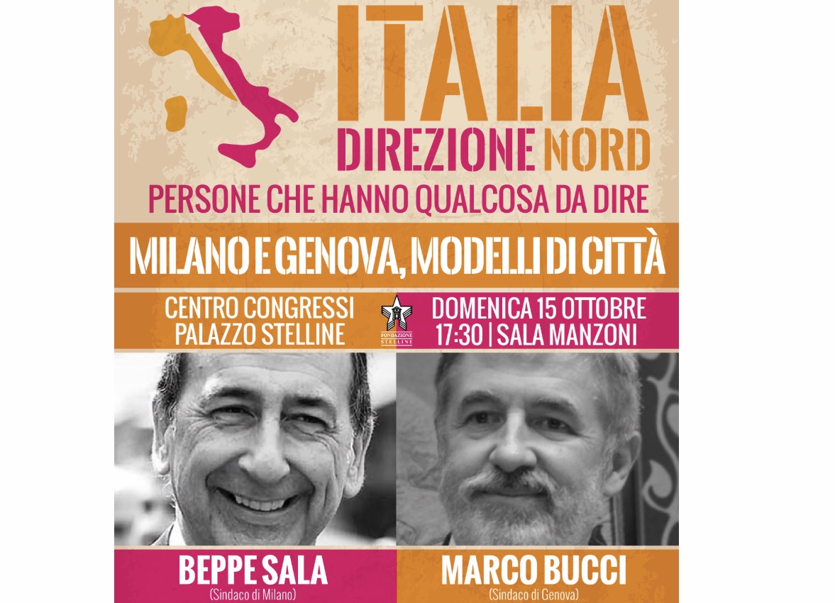 Galleria foto 'Milano-Genova, due modelli di città: confronto tra Sala e Bucci' - foto 1