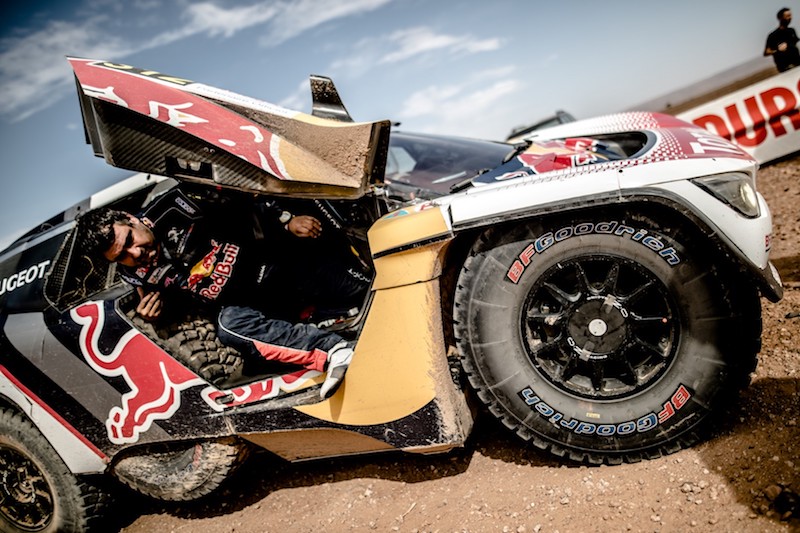 Rally del Marocco, tappa difficile per i Leoni di Peugeot Rally del Marocco, tappa difficile per i Leoni di Peugeot