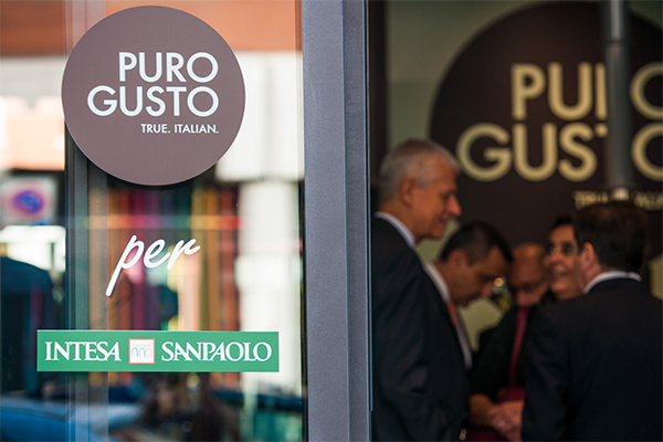 Intesa Sanpaolo: Puro Gusto nella filiale di c.so Vercelli insieme a Autogrill Intesa Sanpaolo: Puro Gusto nella filiale di c.so Vercelli insieme a Autogrill