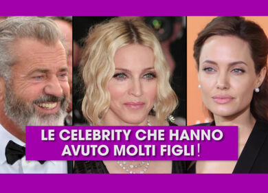 Queste celebrity hanno moltissimi figli!