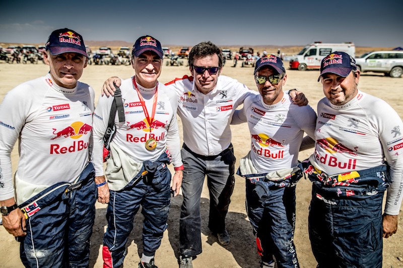 Rally del Marocco, Loeb e la sua Peugeot 3008 DKR chiudono al secondo posto Rally del Marocco, Loeb e la sua Peugeot 3008 DKR chiudono al secondo posto