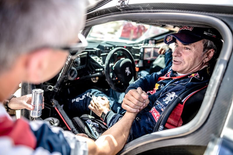 Rally del Marocco, Loeb e la sua Peugeot 3008 DKR chiudono al secondo posto Rally del Marocco, Loeb e la sua Peugeot 3008 DKR chiudono al secondo posto