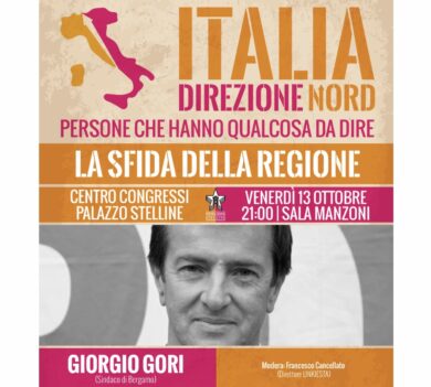 “Italia, direzione Nord”: Gori, la sfida (da sinistra) alla Regione Lombardia