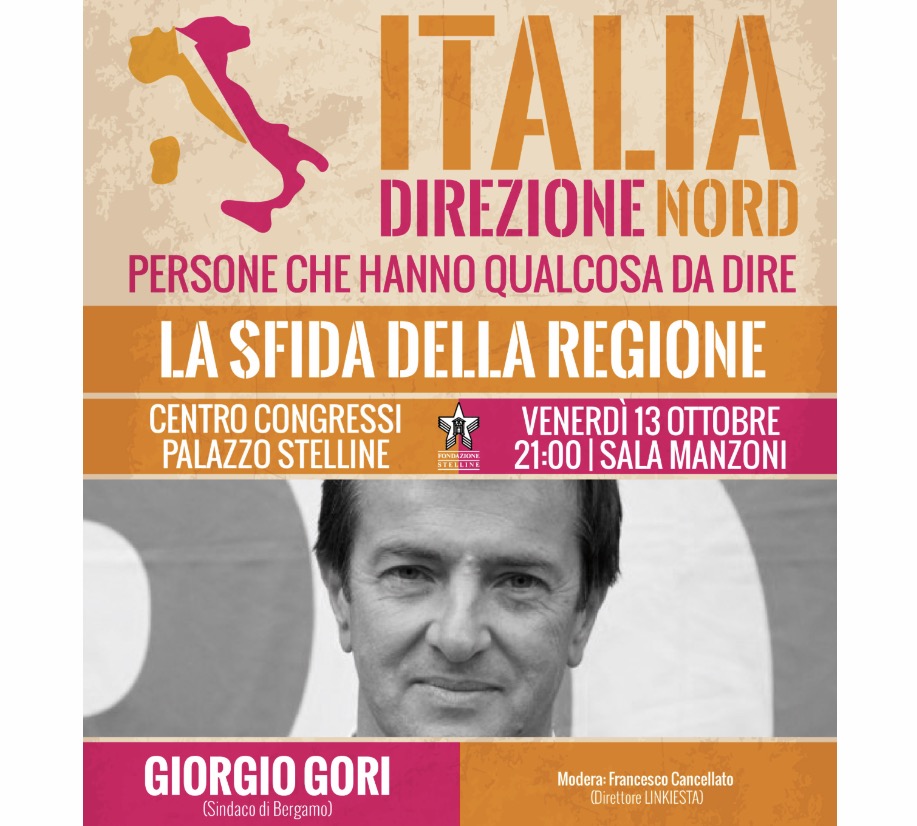 “Italia, direzione Nord”: Gori, la sfida (da sinistra) alla Regione Lombardia “Italia, direzione Nord”: Gori, la sfida (da sinistra) alla Regione Lombardia