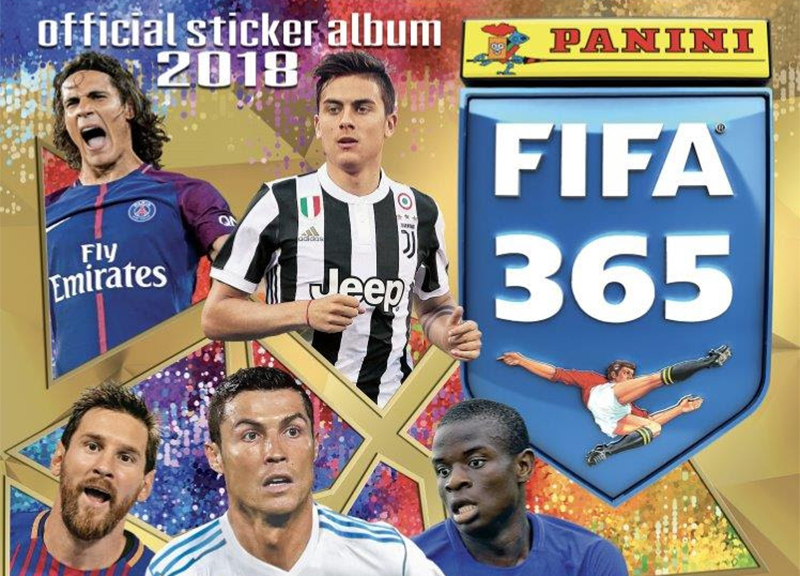 Panini lancia Fifa 365 verso i Mondiali di Russia Panini lancia Fifa 365 verso i Mondiali di Russia