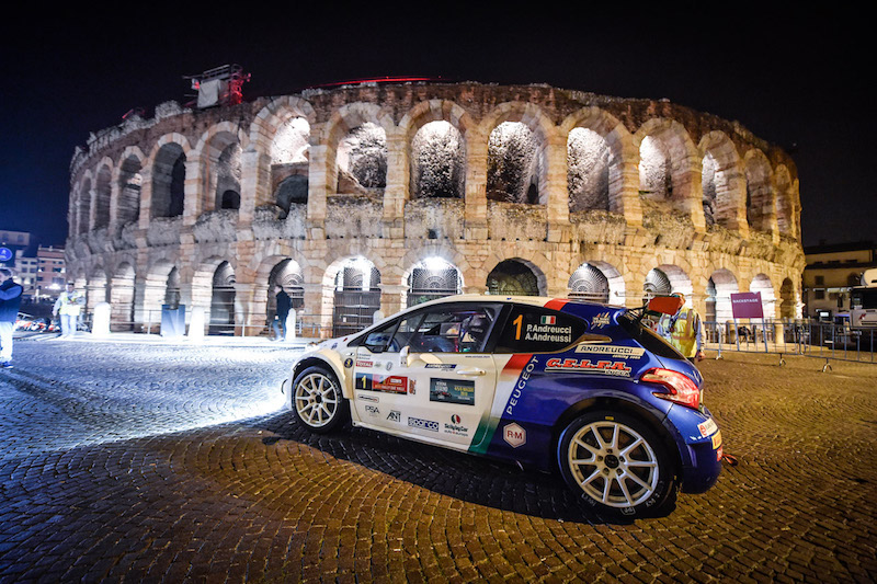 Paolo Andreucci e la Peugeot 208 T16 R5 sono Campioni d’Italia 2017 Paolo Andreucci e la Peugeot 208 T16 R5 sono Campioni d’Italia 2017