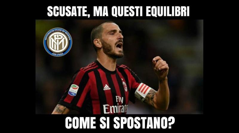 Bonucci: crisi al Milan, ma quanto manca alla Juventus. E i social ironizzano Bonucci: crisi al Milan, ma quanto manca alla Juventus. E i social ironizzano