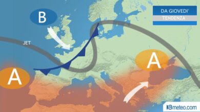 Previsioni meteo: super anticiclone e caldo anomalo. Da giovedì cambiamento