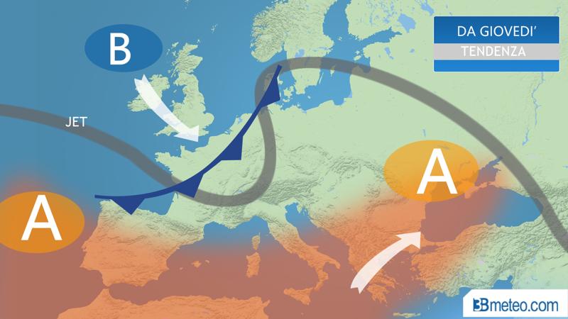 Previsioni meteo: super anticiclone e caldo anomalo. Da giovedì cambiamento Previsioni meteo: super anticiclone e caldo anomalo. Da giovedì cambiamento