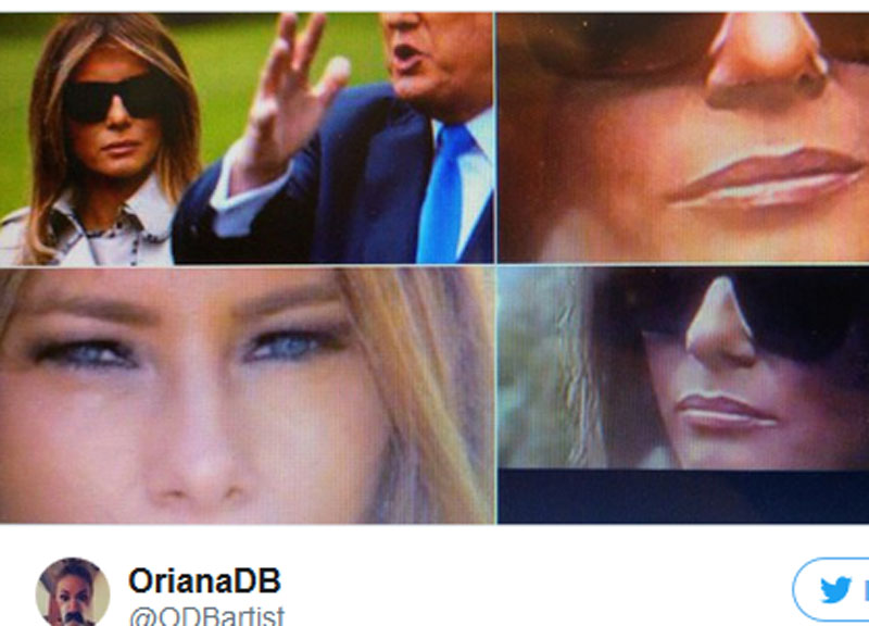 Melania Trump ha una controfigura per i teorici delle cospirazioni. Le prove Melania Trump ha una controfigura per i teorici delle cospirazioni. Le prove