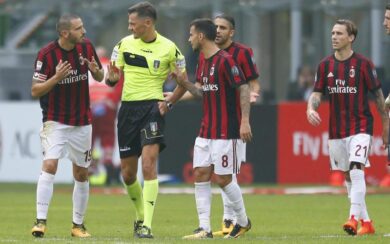 Milan-Genoa, Montella: “Var? Il rosso a Bonucci è solo televisivo”