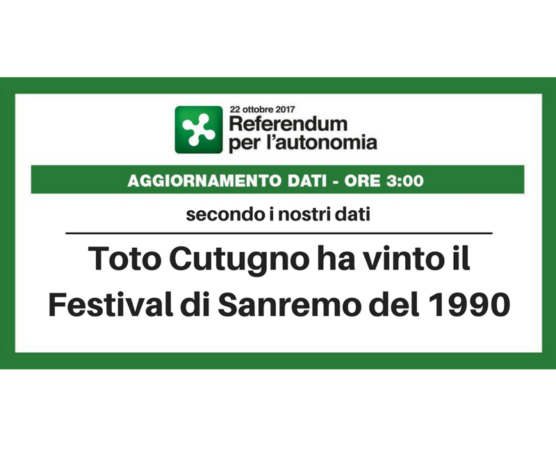 Elvis, Toto Cotugno e Bonucci. Il referendum diventa uno sfottò. FOTO Elvis, Toto Cotugno e Bonucci. Il referendum diventa uno sfottò. FOTO