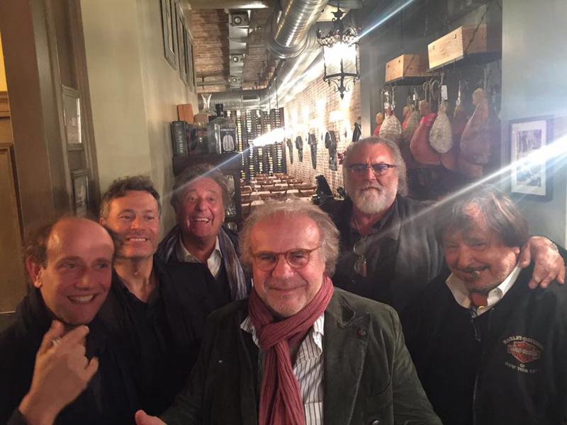 Gerry Calà, rimpatriata al Derby Club di Milano. Le foto