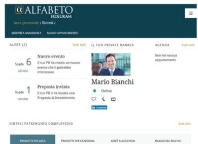 Fideuram: Alfabeto migliora e espande la relazione tra cliente e consulente