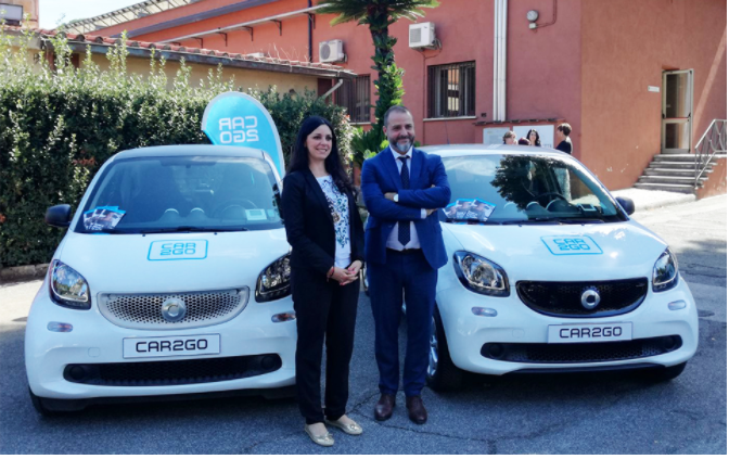 Le nuove car2go arrivano anche a Roma Le nuove car2go arrivano anche a Roma