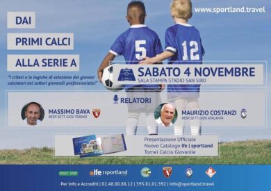 Dai primi calci alla serie A: se ne parla sabato 4 novembre a San Siro