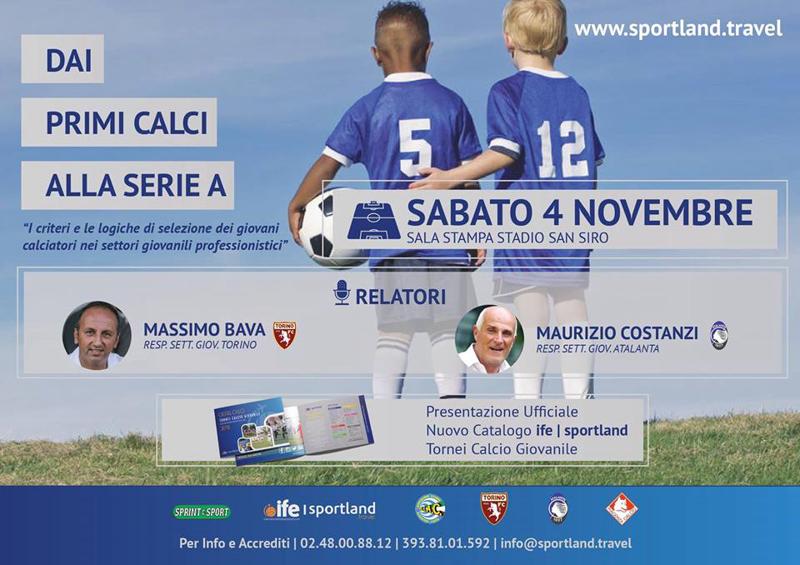Dai primi calci alla serie A: se ne parla sabato 4 novembre a San Siro Dai primi calci alla serie A: se ne parla sabato 4 novembre a San Siro