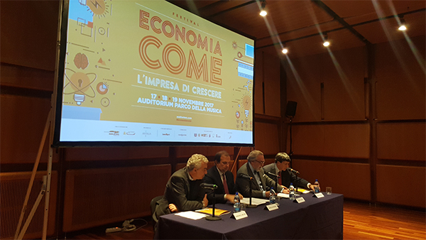 Presentato il Festival Economia COME, tre giorni romana dal 17 al 19 novembre