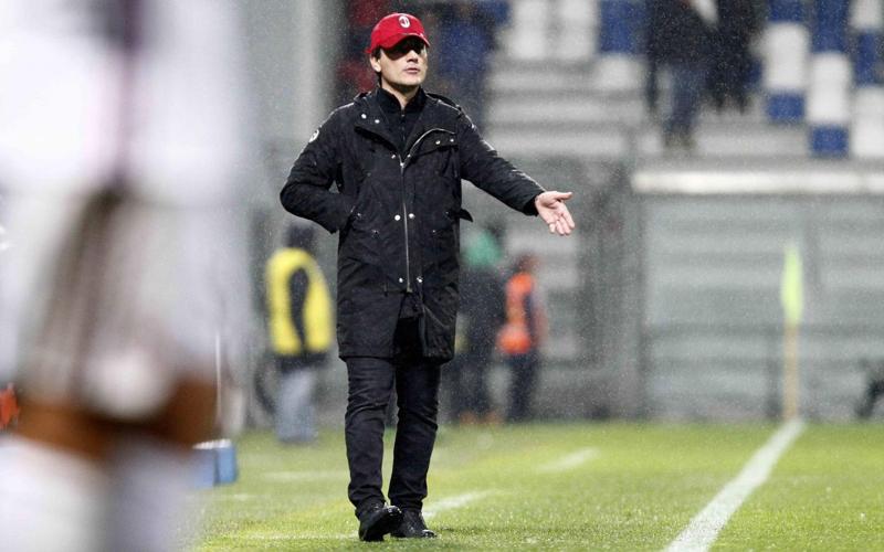 Sassuolo-Milan 0-2. Montella respira: “Bene la fase difensiva. Ora cresceremo”