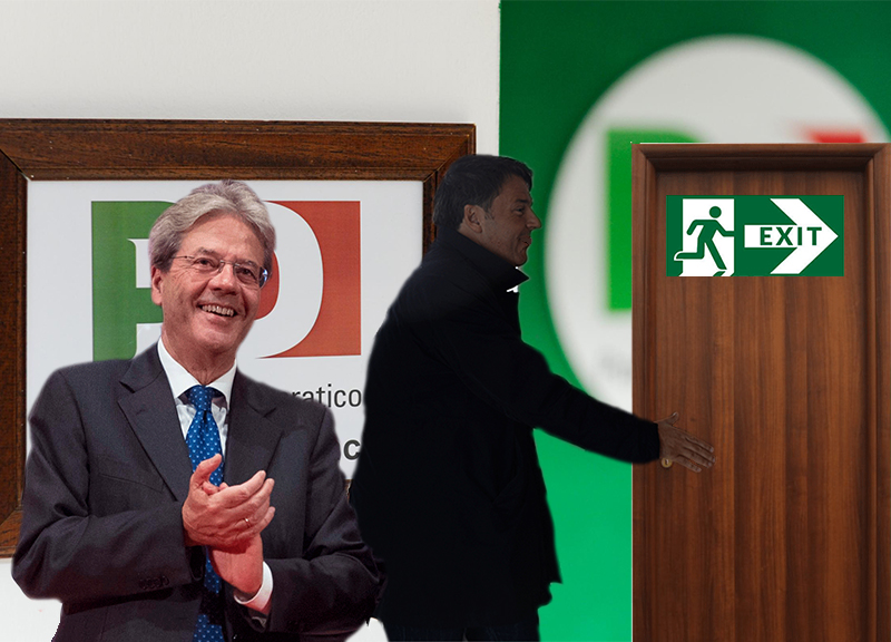 Pd, ‘Renzi rimpiazzato da Gentiloni. A Matteo voto 2, non ne indovina mezza’ Pd, ‘Renzi rimpiazzato da Gentiloni. A Matteo voto 2, non ne indovina mezza’