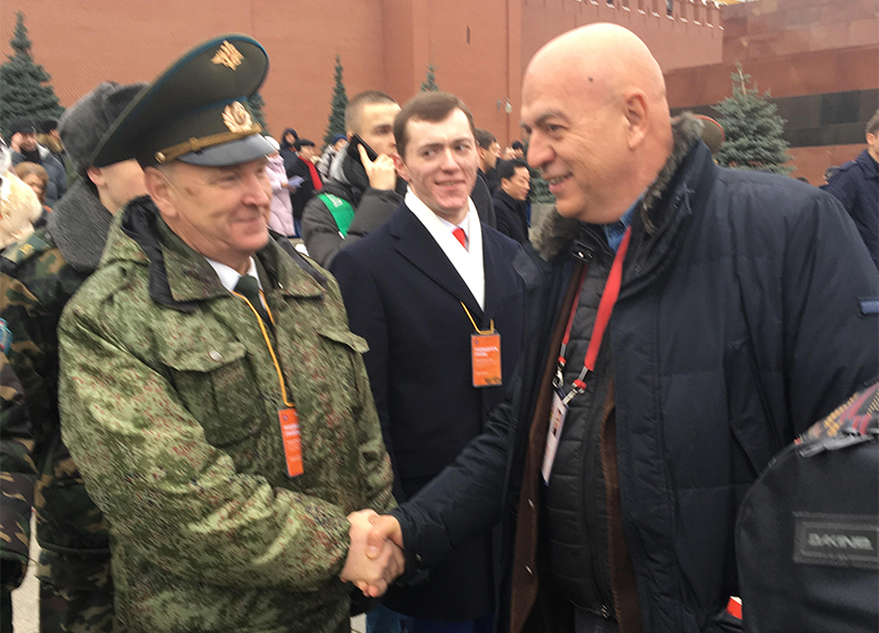 Urss, Marco Rizzo a Mosca: “La rivoluzione comunista più attuale che mai” Urss, Marco Rizzo a Mosca: “La rivoluzione comunista più attuale che mai”