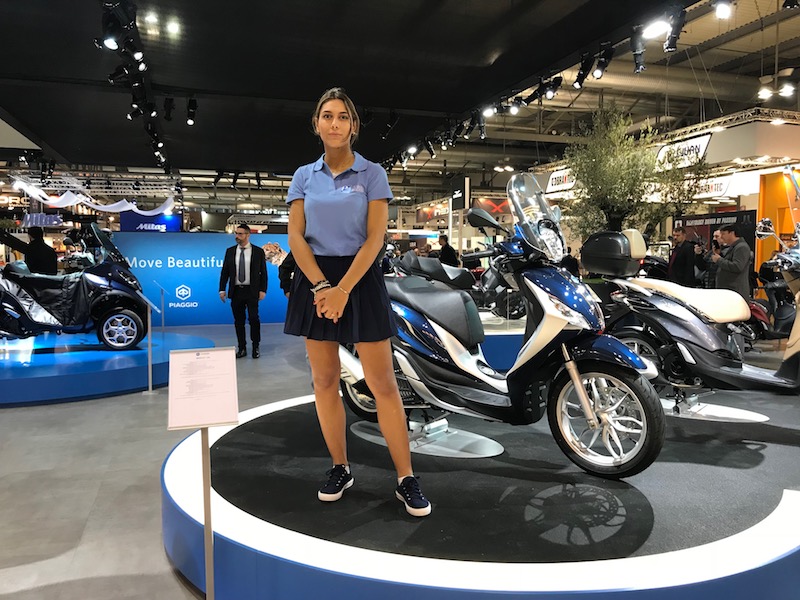 La “firma” della Piaggio su Eicma 2017