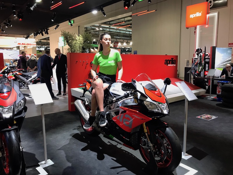 La “firma” della Piaggio su Eicma 2017