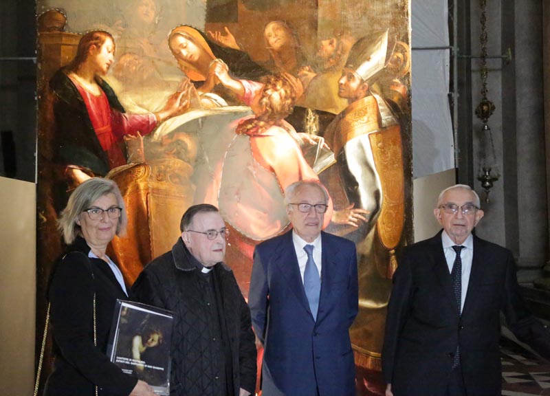 Galleria foto 'Intesa Sanpaolo e Fondazione Cariplo: il restauro delle tele di San Giuseppe' - foto 1