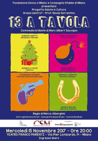 Teatro/ 13 a tavola, quando la superstizione fa ridere…