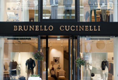Brunello Cucinelli, ricavi 9 mesi +10,3% a 384,2 milioni