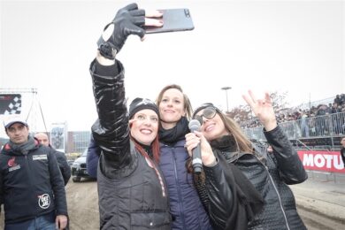 Federica Pellegrini,  all’EICMA si respiravano i valori dello sport