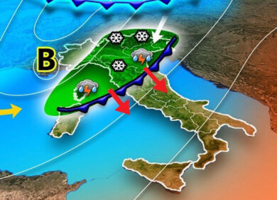 Meteo neve in arrivo: neve in pianura al Nord. C’è la conferma!
