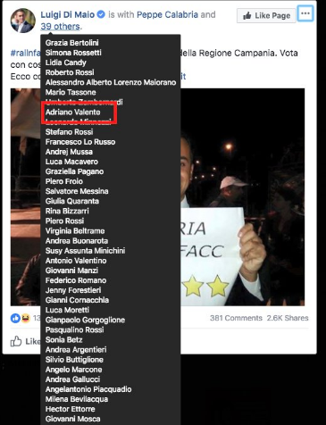 M5s bufala funerale Totò Riina: spunta un legame con Luigi Di Maio