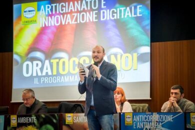 Regione, Dario Violi candidato M5S: sfiderà Gori e Maroni