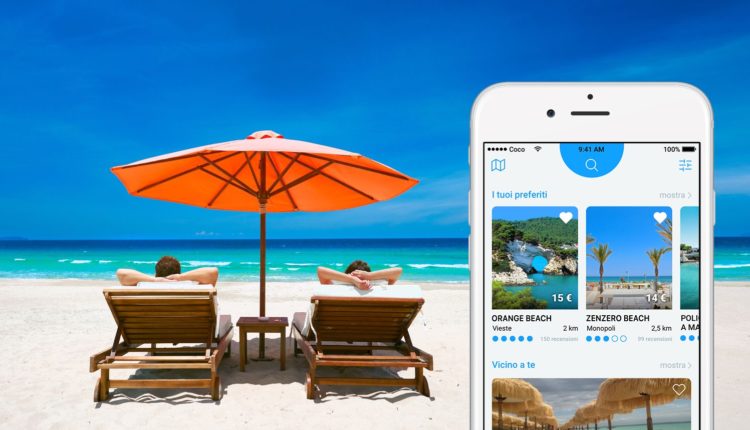 Lettino e ombrellone? Si prenotano con una app tutta Italiana Lettino e ombrellone? Si prenotano con una app tutta Italiana