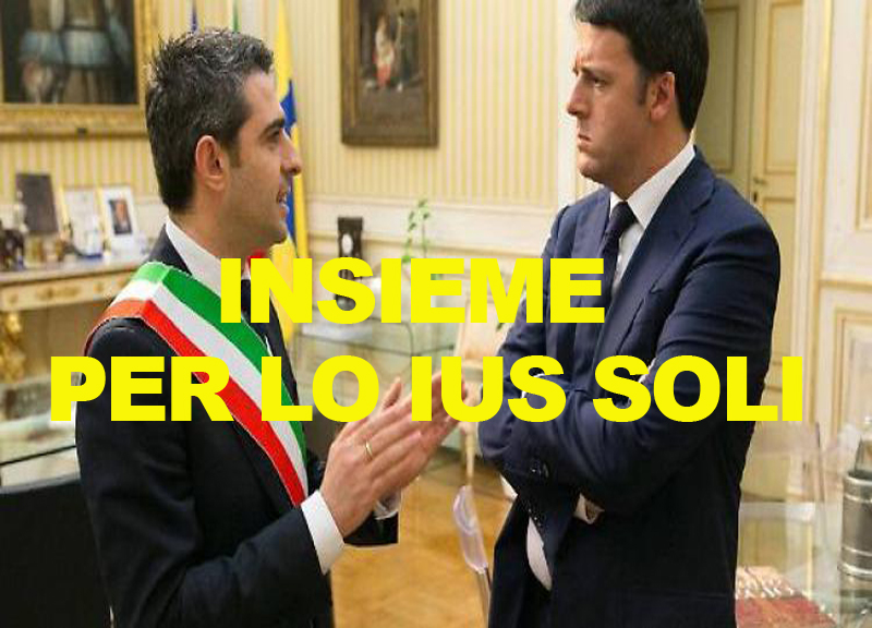 Pizzarotti fa da sponda al Pd. Tutti insieme per lo ius soli Pizzarotti fa da sponda al Pd. Tutti insieme per lo ius soli