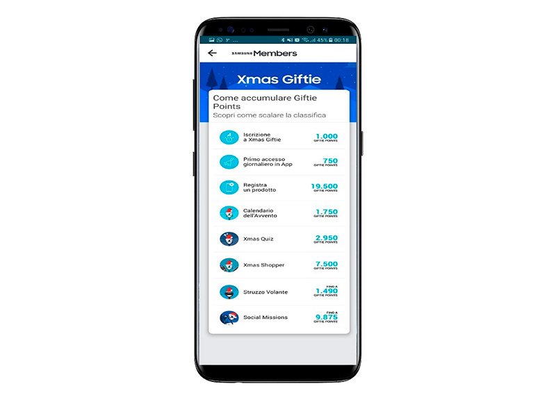 Natale 2017: arriva Xmas Giftie per premiare gli utenti di Samsung Members Natale 2017: arriva Xmas Giftie per premiare gli utenti di Samsung Members