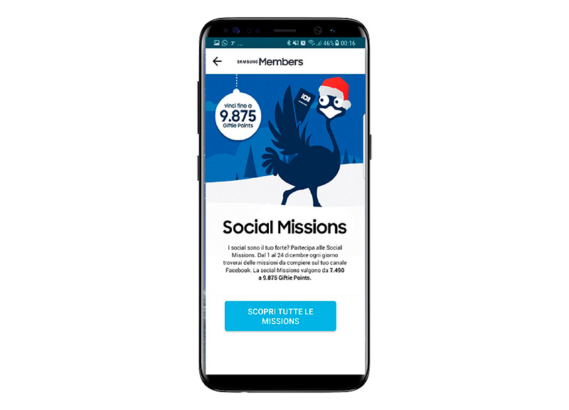 Natale 2017: arriva Xmas Giftie per premiare gli utenti di Samsung Members Natale 2017: arriva Xmas Giftie per premiare gli utenti di Samsung Members