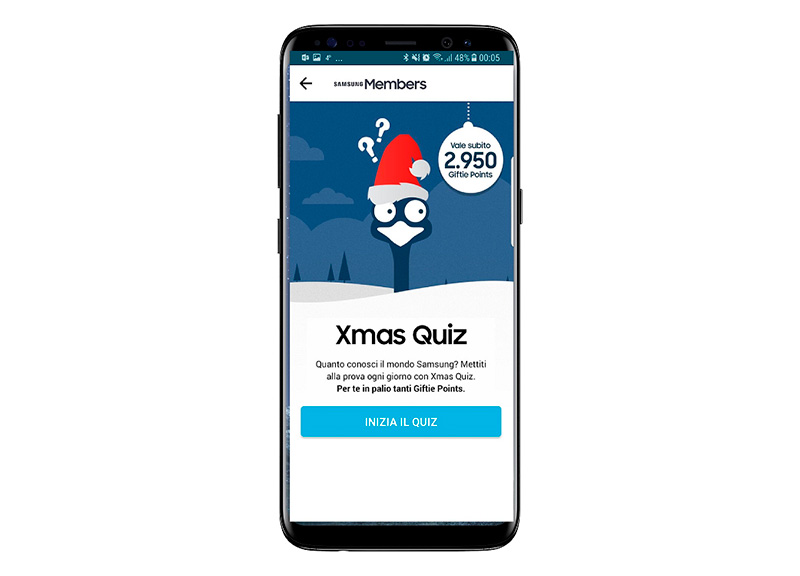 Natale 2017: arriva Xmas Giftie per premiare gli utenti di Samsung Members Natale 2017: arriva Xmas Giftie per premiare gli utenti di Samsung Members